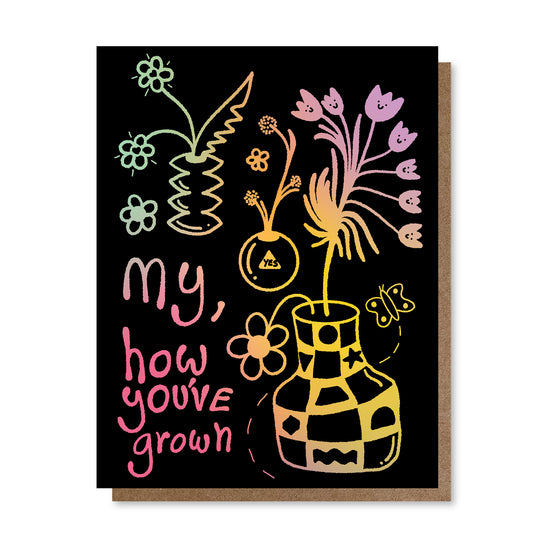 My How You've Grown | Greeting Card