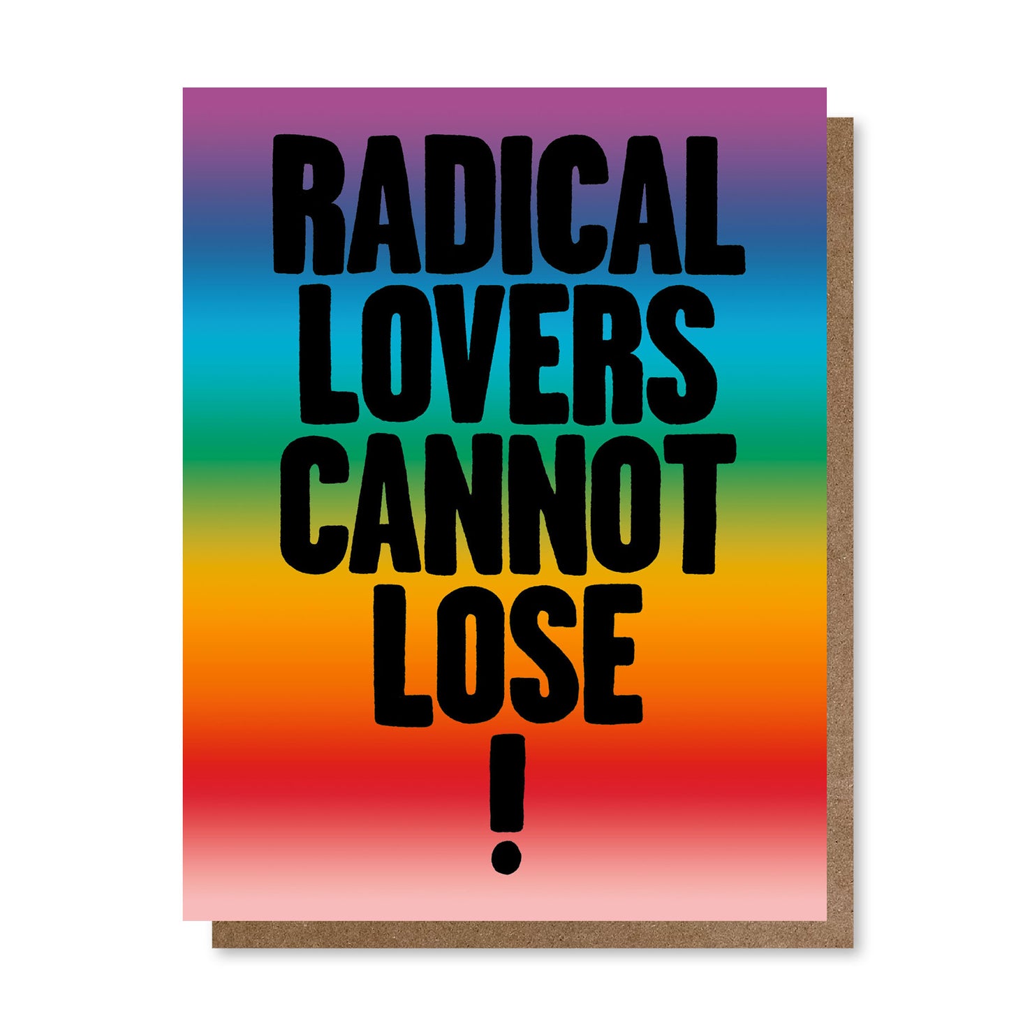Radical Lovers Cannot Lose ! | Card